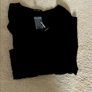 Black portfolio long sleeve shirt